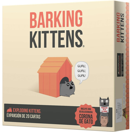 Настольная игра для компании Exploding Kittens Barking Kittens