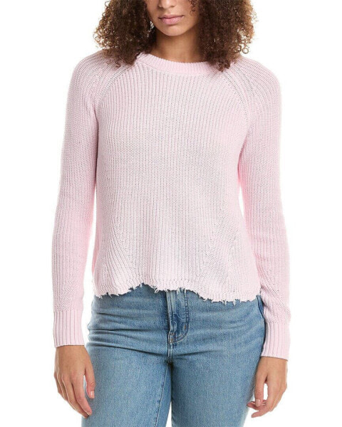 Cotton By Autumn Cashmere Scalloped Sweater Women's