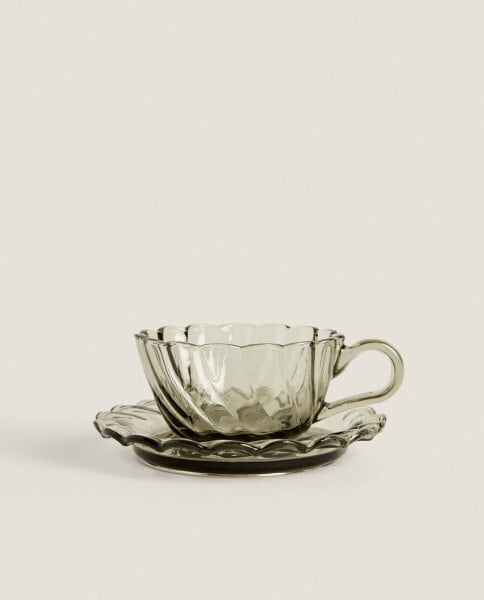 Teacup and saucer