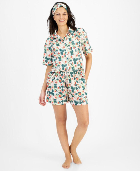 Flower Show Women's Pajama Set, Created for Macy's