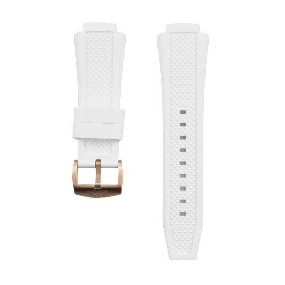 Ремешок для часов Bobroff BFS025 Белый Silicon Prяжка