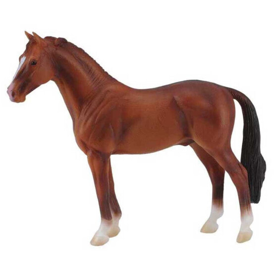 Фигурка Collecta Жеребец Ханноверской породы Hannoverian Stallion Figures Collection (Коллекция фигурок жеребцов Ханноверской породы)