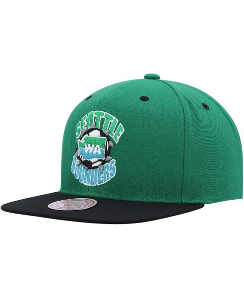 Men's Rave Green Seattle Sounders FC Breakthrough Snapback Hat