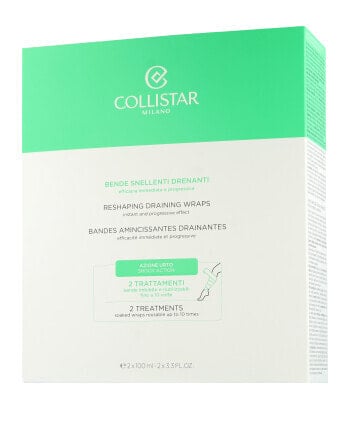 Collistar Anti-Cellulite Strategy Reshaping Draining Wraps (2 x 100 ml)