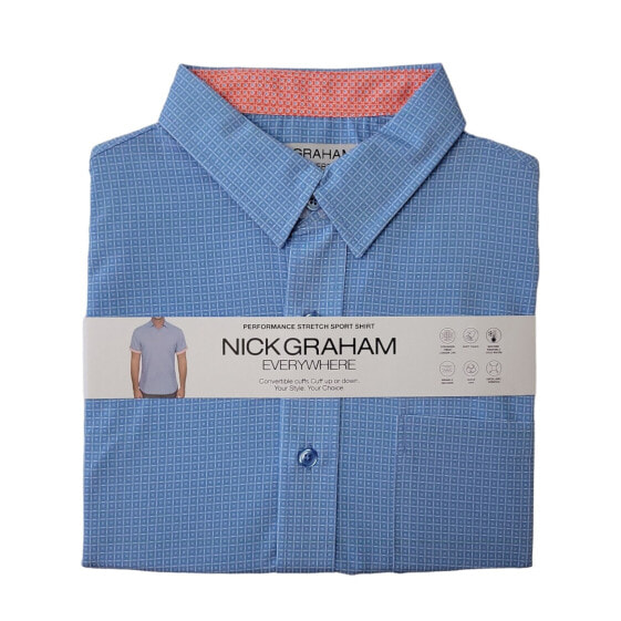 Nick Graham Everywhere Men's Short Sleeve Performance Stretch Sport Shirt