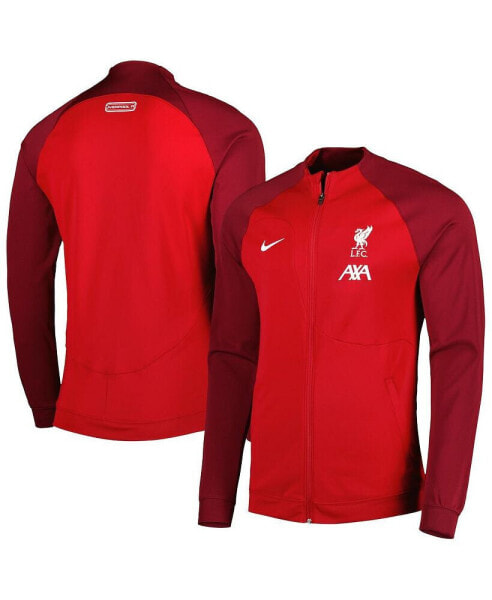 Men's Red Liverpool 2023/24 Academy Pro Anthem Raglan Performance Full-Zip Jacket