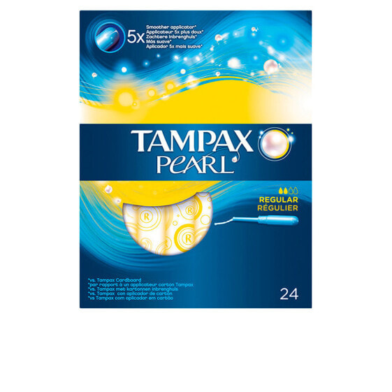 Tampax Pearl Tampon Regular Компактные тампоны с аппликатором 24 шт.