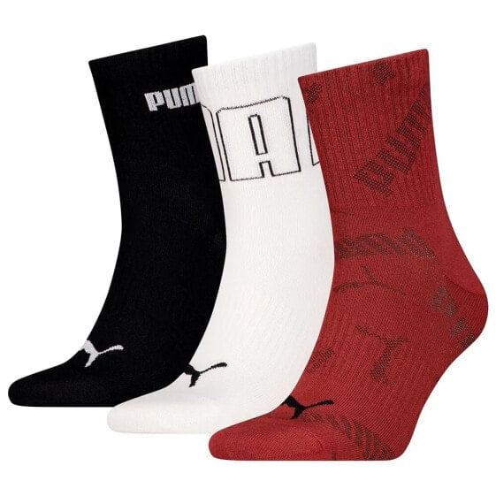 PUMA 701228112 short socks 3 pairs