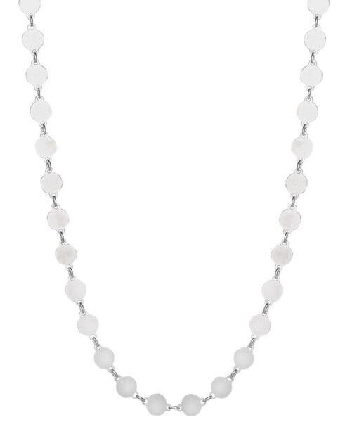 Polished Disc Link 18" Chain Necklace, Created for Macy's