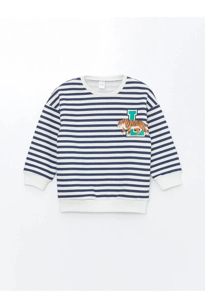 Костюм LC WAIKIKI Boy Striped Sweatshirt Set.