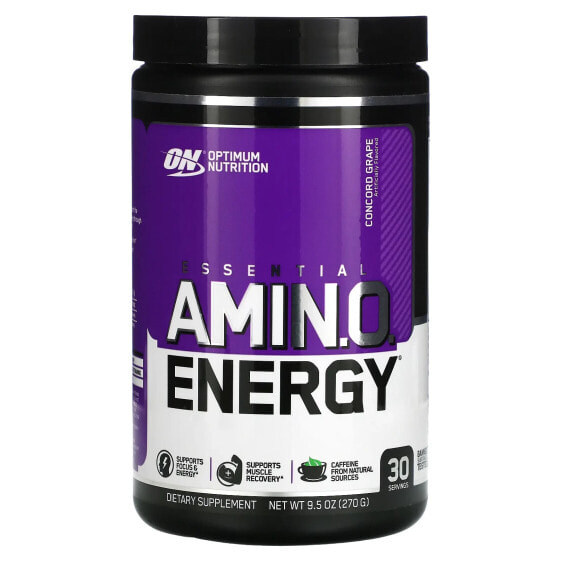 Аминокислоты Optimum Nutrition Essential Amin.O. Energy, Blue Raspberry, 270 г