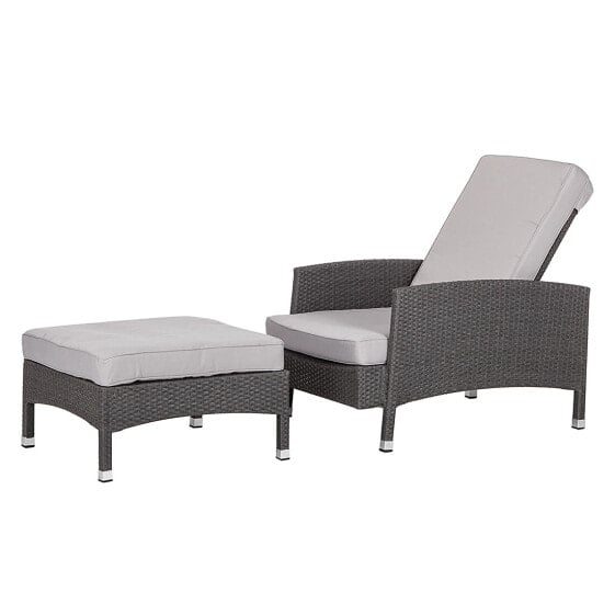 Sessel-Set Paradise Lounge (mit Hocker)