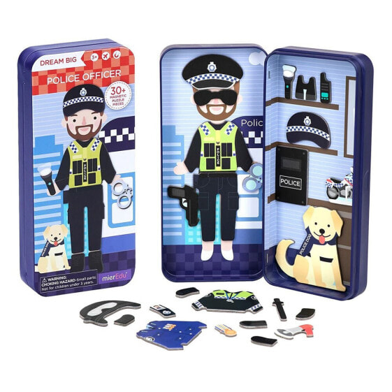 MIEREDU Magnetic Puzzle My Police Heroes