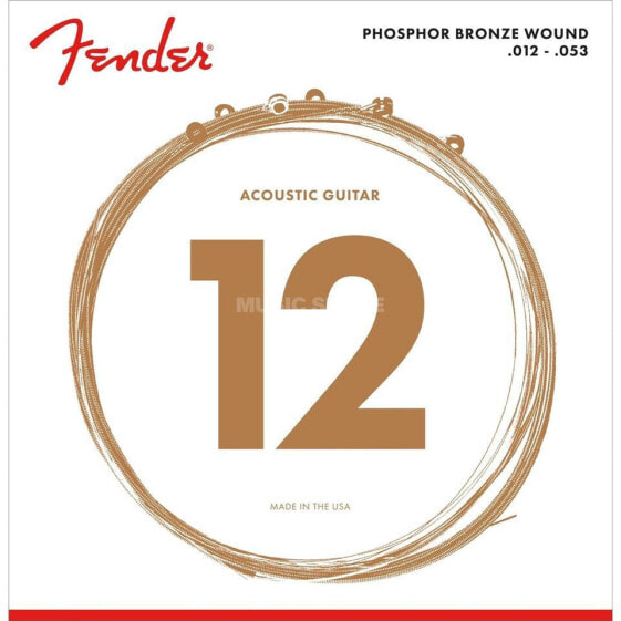 Fender Phosphor Bronze 60L Acoustic G uitar Strings