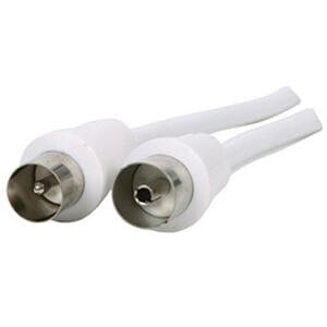 E&P HFA 5 - 5 m - Coax - Coax - White