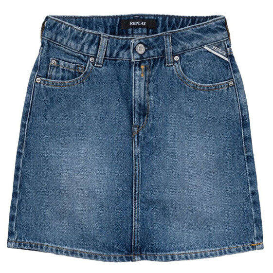 REPLAY SG4491.050.762911 Junior Denim Skirt