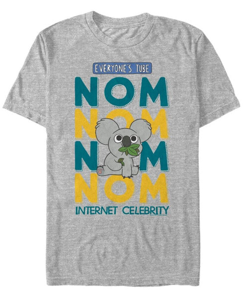 Men's We Bare Bears Nom Nom internet Celebrity Short Sleeve T- shirt