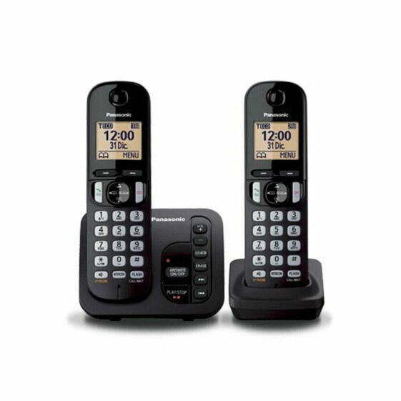 Беспроводный телефон Panasonic KX-TGC222 Чёрный Янтарь