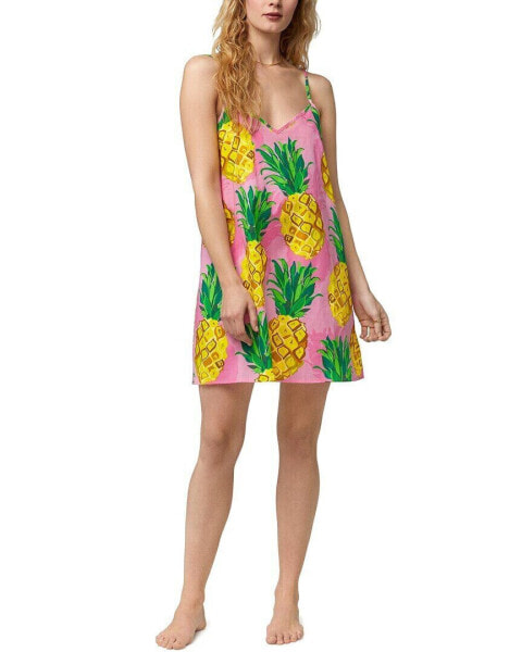 Bedhead Pajamas X Trina Turk Pineapple Chemise Women's