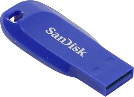 SanDisk Cruzer Blade 32 GB - 32 GB - USB Type-A - 2.0 - Capless - Blue