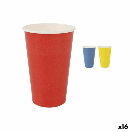 Набор одноразовых стаканов Algon из картона разноцветный 10 предметов 450 мл (16 штук)