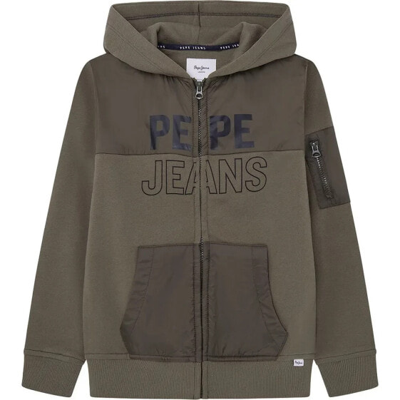 PEPE JEANS Bexon full zip sweatshirt