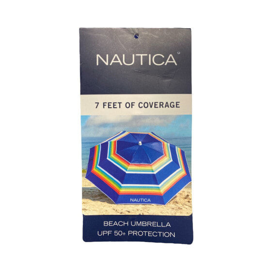 Nautica Vented Canopy 2 Way Tilt Beach Umbrella