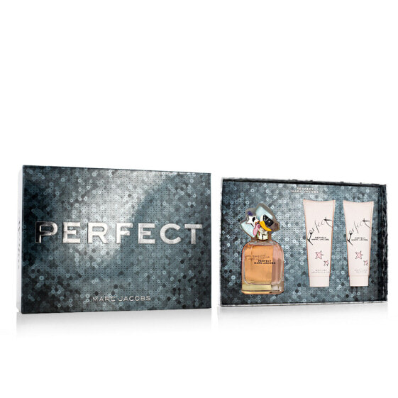 Women's Perfume Set Marc Jacobs EDT Perfect 3 Pieces