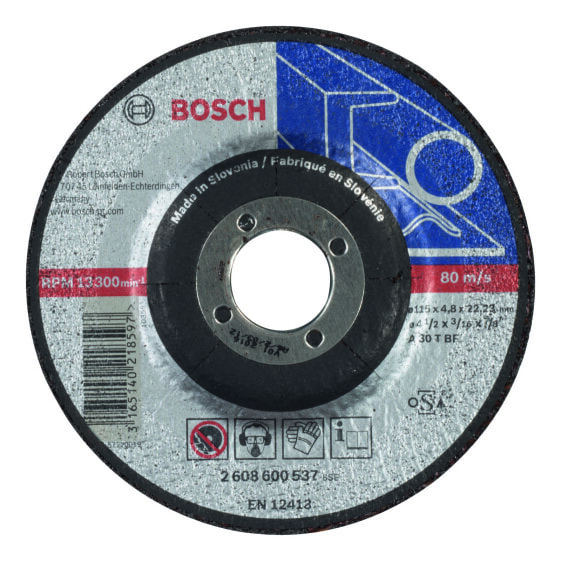 Bosch Schruppscheibe gekröpft Expert for Metal A 30 T BF, 115 mm, 4,8 mm