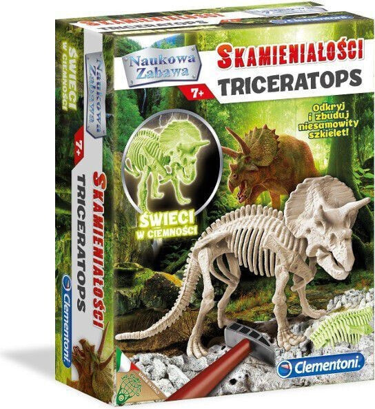 Игровой набор Clementoni Triceratops Fossils Triceratops (Трицератопс).