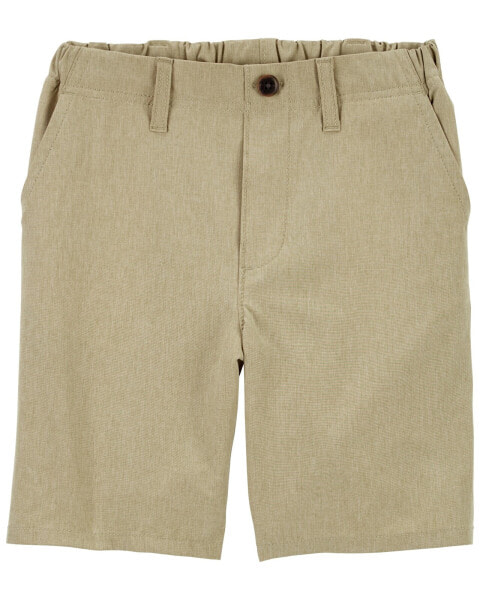 Kid Lightweight Uniform Shorts in Quick Dry Active Poplin 5