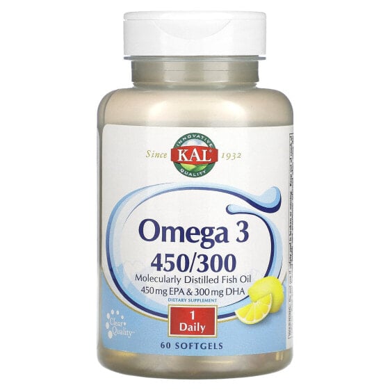 Omega 3 450/300, 60 Softgels