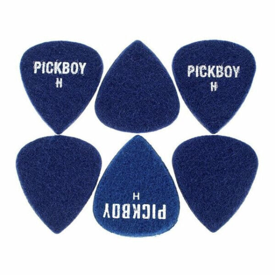 Pickboy Felt Raindrop Blue Hard Pick S