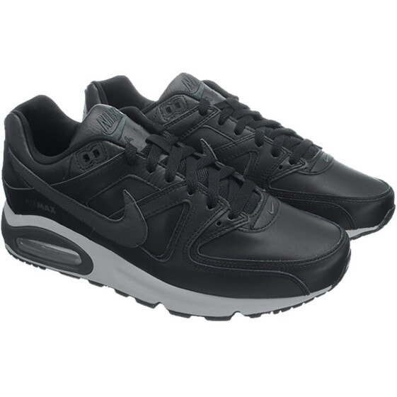 Nike command leather on sale black