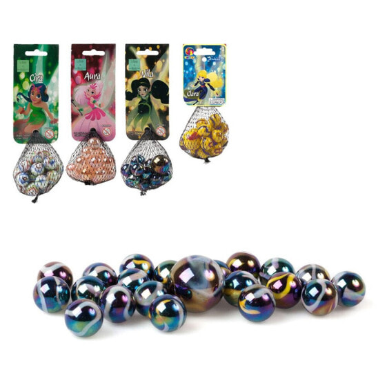 ATOSA 20+ 1 Bolon ´´Fairies´´ 4 Assorted Marbles