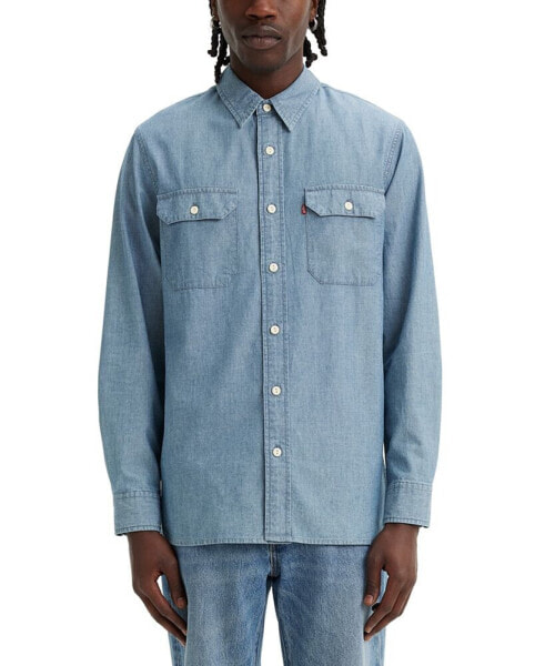 Рубашка мужская Levi's Worker Relaxed-Fit Button-Down Chambray