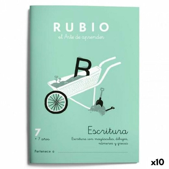 Тетрадь для письма и каллиграфии Cuadernos Rubio Nº07 A5 испанский 20 листов (10 штук)