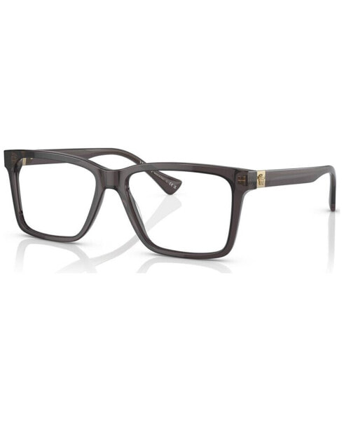 Men's Rectangle Eyeglasses, VE332856-O