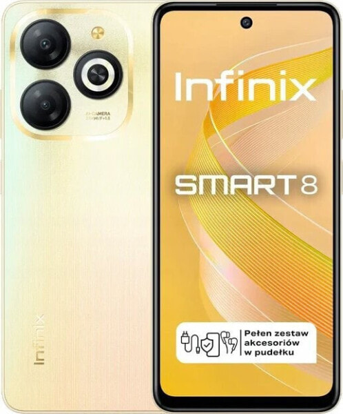 Smartfon Infinix Smart 8 3/64GB Pomarańczowy (35209)