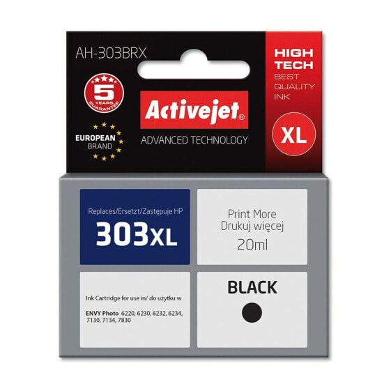 Original Ink Cartridge Activejet AH-303BRX Black