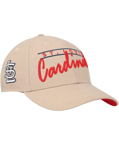 Men's Khaki St. Louis Cardinals Atwood MVP Adjustable Hat