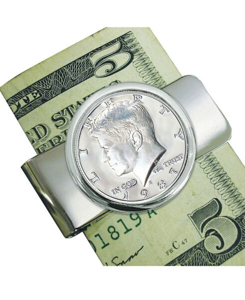 Кошелек American Coin Treasures мужской с монетой Proof JFK Half Dollar