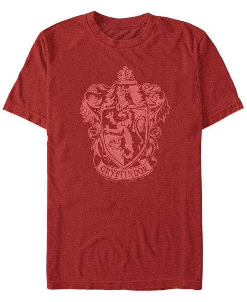Men's Simple Gryffindor Short Sleeve Crew T-shirt