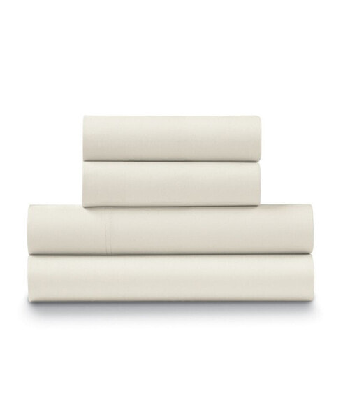 1200 TC Cotton Sateen Deep Pocket 4 pc Sheet Set, Cal King