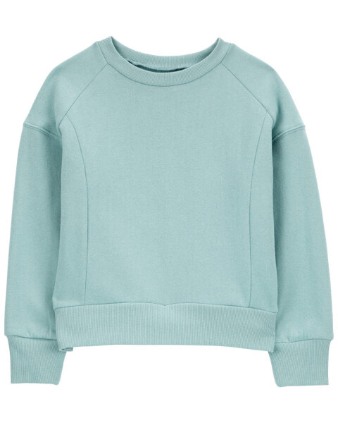 Kid Fleece Crew Neck Sweatshirt 12