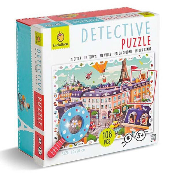 LUDATTICA Detective In The City Puzzle