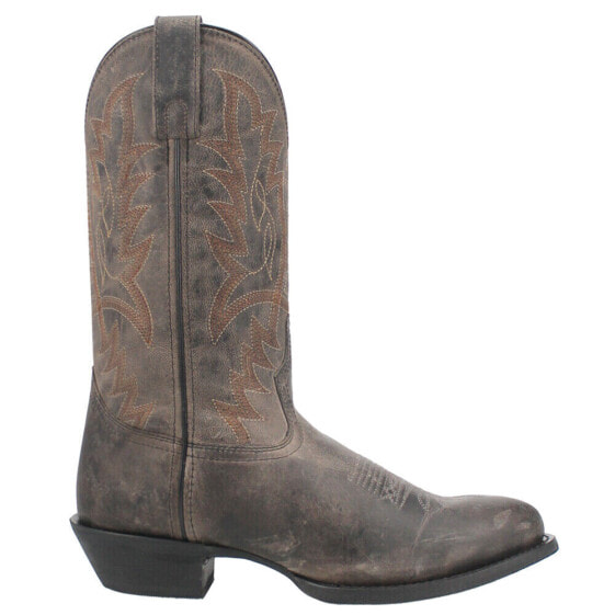 Laredo Weller Round Toe Cowboy Mens Grey Casual Boots 68498-020