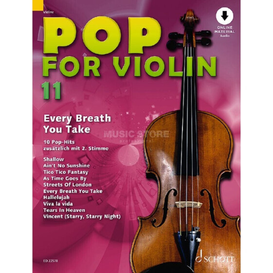 Schott Music Pop for Violin 11