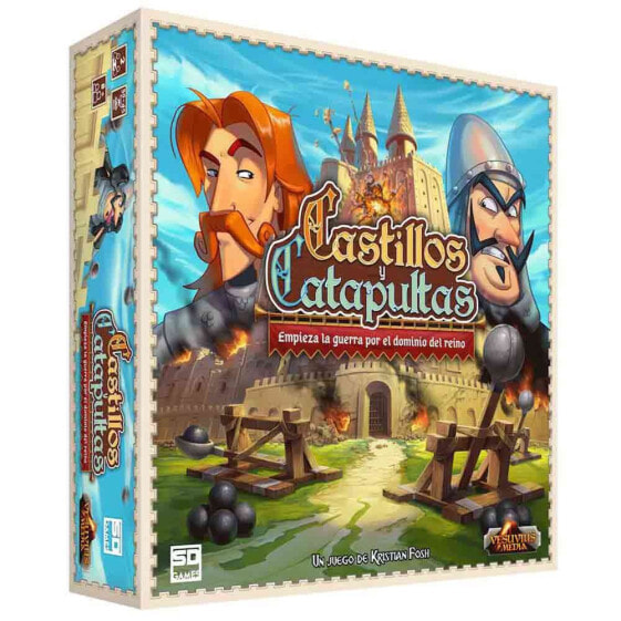 SD GAMES Castles And Catapults Spanish Table Board Game