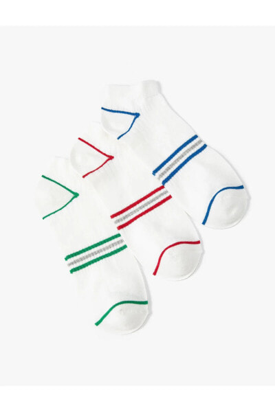 Носки Koton Striped 3-lü Socks